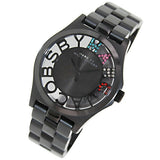 Buy Shop Marc Jacobs Henry Skeleton Black Dial Black Steel Strap Watch for Women - MBM3265 USA Online