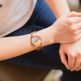 Buy Shop Calvin Klein City White Mother of Pearl Dial Rose Gold Steel Strap Watch for Women - K2G23646 USA Online