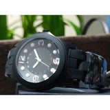 Buy Shop Marc Jacobs Pelly Black Dial Black Silicone Strap Watch for Women - MBM2507 USA Online