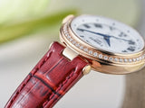 Buy Shop Tissot Bellissima Small Lady Diamonds Silver Dial Brown Leather Strap Watch For Women - T126.207.66.113.00 USA Online