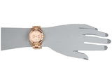 Buy Shop Michael Kors Paris Limited Edition Rose Gold Dial Steel Strap Watch for Women - MK5716 USA Online