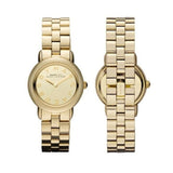 Buy Shop Marc Jacobs Marci Gold Dial Gold Steel Strap Watch for Women - MBM3174 USA Online