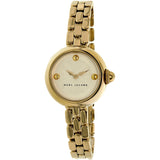 Buy Shop Marc Jacobs Courtney White Dial Gold Steel Strap Watch for Women - MJ3457 USA Online