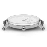 Buy Shop Daniel Wellington Classy Bristol White Dial Brown Leather Strap Watch For Women - DW00100070 USA Online