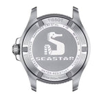 Tissot Seastar 1000 Mother of Pearl White Dial White Rubber Strap Watch for Women - T120.210.17.116.00