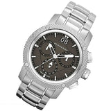 Buy Shop Burberry Utilitarian Chronograph Black Dial Silver Steel Strap Watch For Men - BU9800 USA Online