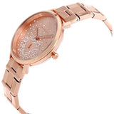 Buy Shop Michael Kors Jaryn Rose Gold Dial Rose Gold Steel Strap Watch for Women - MK3621 USA Online