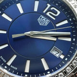 Tag Heuer Formula 1 Diamonds Blue Dial Silver Steel Strap Watch for Women - WBJ1416.BA0664