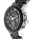 Buy Shop Michael Kors Runway Black Dial Black Rubber Strap Watch for Men - MK8107 USA Online