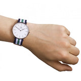 Buy Shop Daniel Wellington Classic Nottingham White Dial Two Tone NATO Strap Watch For Men - 0108DW USA Online