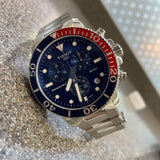 Buy Shop Tissot Seastar 1000 Chronograph Blue Dial Silver Steel Strap Watch For Men - T120.417.11.041.03 USA Online