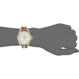 Buy Shop Fossil Riley Multifunction White Dial Orange Leather Strap Watch for Women - ES3723 USA Online
