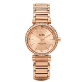 Coach Sports Rose Gold Dial Rose Gold Steel Strap Watch for Women - 14502200