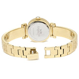 Coach Dress Crystals Gold Dial Gold Steel Strap Watch For Women - 14502202