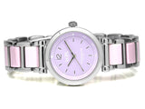 Coach Tristent Purple Dial Two Tone Steel Strap Watch for Women - 14502461