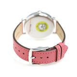Buy Shop Coach Delancey White Dial Pink Leather Strap Watch for Women - 14502717 USA Online