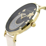 Buy Shop Coach Perry Black Dial White Leather Strap Watch for Women - 14503041 USA Online