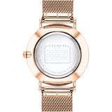 Buy Shop Coach Perry White Rose Gold Mesh Bracelet Watch for Women - 14503126 USA Online