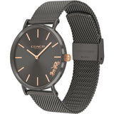 Buy Shop Coach Perry Grey Dial Grey Mesh Bracelet Watch for Women - 14503127 USA Online