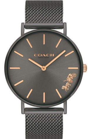 Buy Shop Coach Perry Grey Dial Grey Mesh Bracelet Watch for Women - 14503127 USA Online