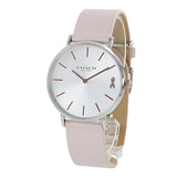 Buy Shop Coach Perry White Dial Pink Leather Strap Watch for Women - 14503118 USA Online