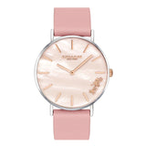 Buy Shop Coach Perry Mother of Pearl Pink Dial Pink Leather Strap Watch for Women - 14503244 USA Online