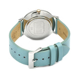 Buy Shop Coach Perry Mother of Pearl White Dial Blue Leather Strap Watch for Women - 14503271 USA Online
