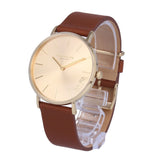 Buy Shop Coach Perry Analog Gold Dial Brown Leather Strap Watch for Women - 14503331-C USA Online
