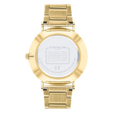 Buy Shop Coach Perry White Dial Gold Steel Strap Watch for Women - 14503345 USA Online