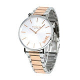 Buy Shop Coach Perry Silver Dial Two Tone Steel Strap Watch for Women - 14503346 USA Online