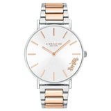 Buy Shop Coach Perry Silver Dial Two Tone Steel Strap Watch for Women - 14503346 USA Online