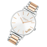 Buy Shop Coach Perry Silver Dial Two Tone Steel Strap Watch for Women - 14503346 USA Online