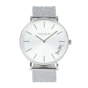 Buy Shop Coach Perry Silver Dial Silver Mesh Bracelet Watch for Women - 14503341 USA Online