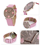 Buy Shop Coach Perry Floral Motif Fawn Dial Pink Leather Strap Watch for Women - 14503442 USA Online