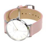 Buy Shop Coach Perry Silver Dial Pink Leather Strap Watch for Women - 14503516 USA Online