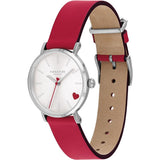 Buy Shop Coach Perry Silver Dial Red Leather Strap Watch for Women - 14503515 USA Online
