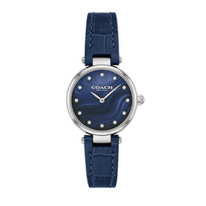 Buy Shop Coach Park Navy Blue Dial Navy Blue Leather Strap Watch for Women - 14503535 USA Online