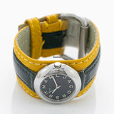 Buy Shop Marc Jacobs Black Dial Black Leather Strap Watch for Women - MBM1071 USA Online