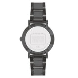 Buy Shop Coach Perry Black Ion Plated Dial Black Steel Strap Watch for Women - 14503641 USA Online