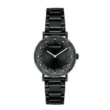 Buy Shop Coach Perry Black Ion Plated Dial Black Steel Strap Watch for Women - 14503641 USA Online