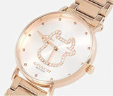 Buy Shop Coach Perry White Dial Rose Gold Steel Strap Watch for Women - 14503708 USA Online