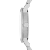 Buy Shop Burberry The City Silver Dial Brown Leather Strap Watch for Women - BU9136 USA Online