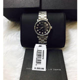 Buy Shop Marc Jacobs Blade Black Dial Silver Steel Strap Watch for Women - MBM8672 USA Online