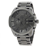 Buy Shop Diesel Mega Chief Chronograph Grey Dial Grey Steel Strap Watch for Men - DZ4282 USA Online