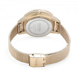 Hugo Boss Symphony Grey Dial Gold Mesh Bracelet Watch for Women - 1502424