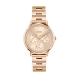 Hugo Boss Prima Gold Dial Gold Steel Strap Watch for Women - 1502571