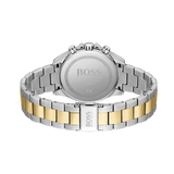 Hugo Boss Novia Gold Dial Two Tone Steel Strap Watch for Women - 1502618