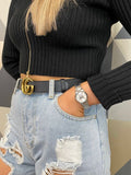 Buy Shop Gucci G Timeless Quartz Silver Dial Silver Steel Strap Watch For Women - YA126595 USA Online