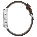 Buy Shop Hugo Boss Attitude Blue Dial Brown Leather Strap Watch for Men - 1513606 USA Online