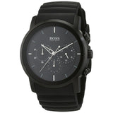 Buy Shop Hugo Boss Modern Black Dial Black Rubber Strap Watch for Men - 1512639 USA Online